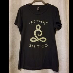 Yoga/Meditation Tee (never worn/no tags)